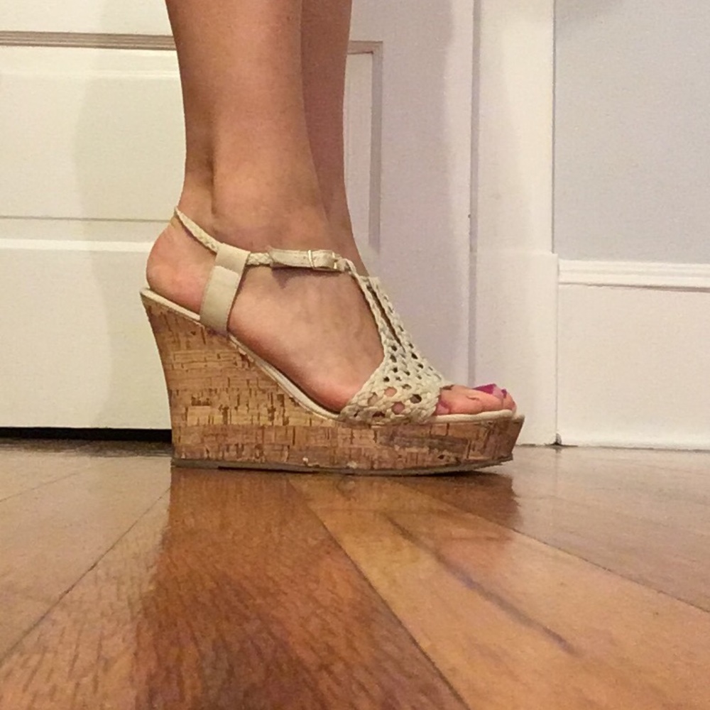 Off white wedge Sandals
